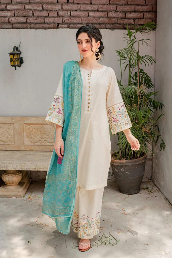AISLING DHANAK 3PC EMBROIDERED