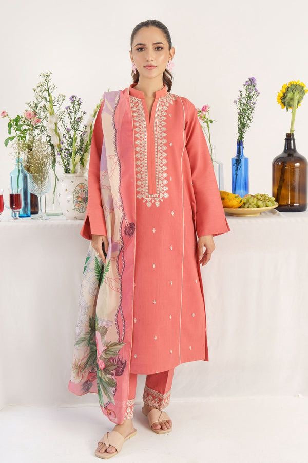 CHARIZMA DHANAK 3PC EMBROIDERED