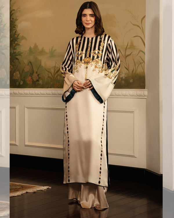 DIGITAL PRINT 3PC SILK UNSTITCHED SUIT 029
