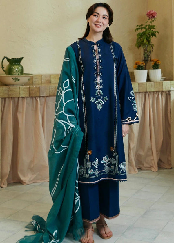 COCO DHANAK 3PC EMBROIDERED