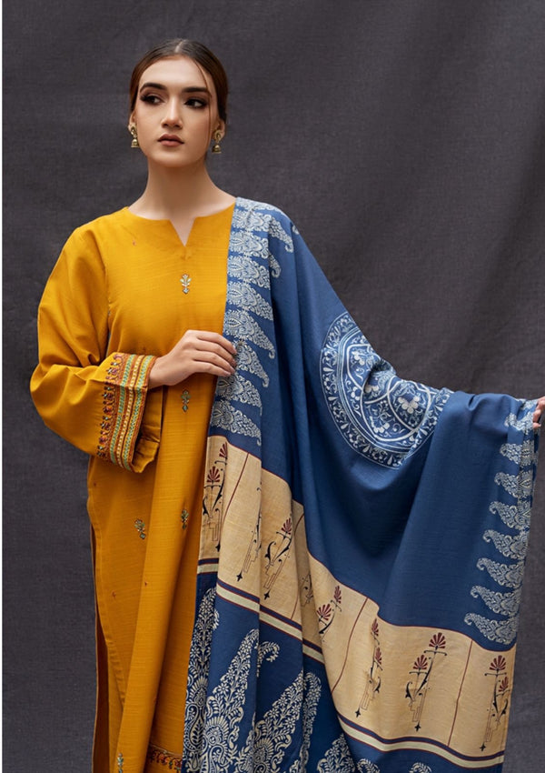URGE DHANAK 3PC EMBROIDERED