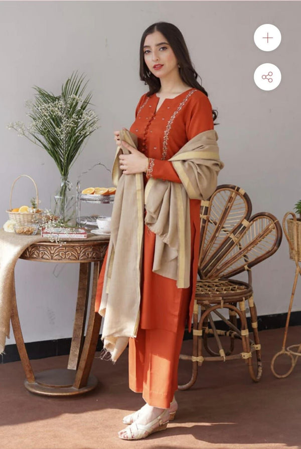 AISLING DHANAK 3PC EMBROIDERED
