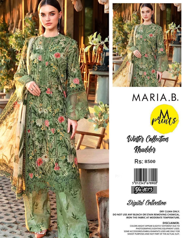 MARIA B KHADDAR 3PC DIGITAL PRINT