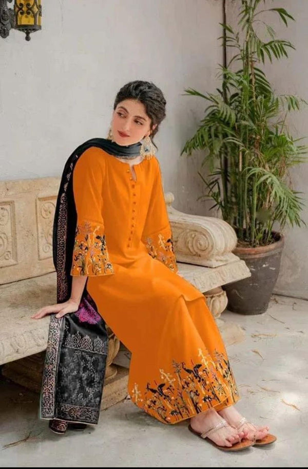 AISLING DHANAK 3PC EMBROIDERED